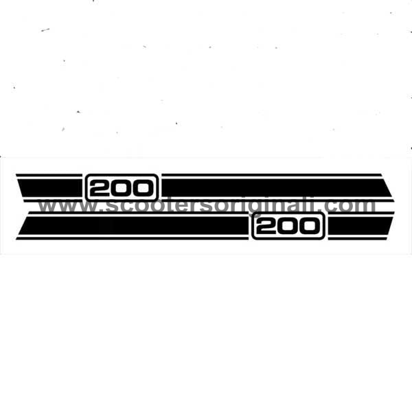 Lambretta Serveta Panel Stripe Set - 200cc - various colors