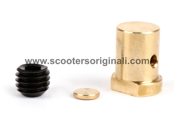 Lambretta Brass Cable Trunnion - Short - Outer Gear - Clutch Cable - BGM PRO - Oversize