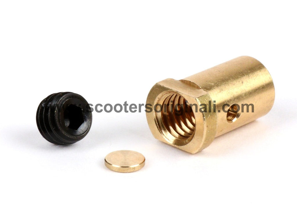 Lambretta Brass Cable Trunnion - Long - Inner Gear Cable - BGM PRO - Oversize