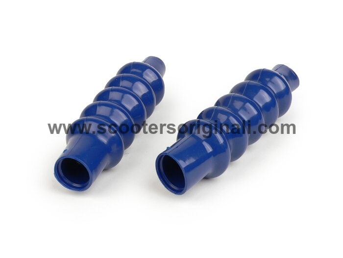 Lambretta Front Damper Gaiters - Blue