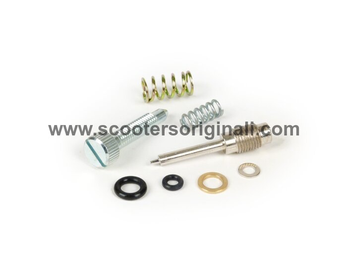 Lambretta Vespa - DellOrto PHBL - PHBH Fuel-Air-Throttle Adjuster Screw Set - BGM