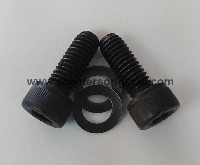 Lambretta - Hardware Kit - Series 3 Horncover Allen Bolts & Washer Set