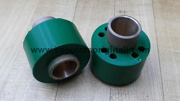 Lambretta Engine Mount / Silent Block Insert - Green - PLC Corse