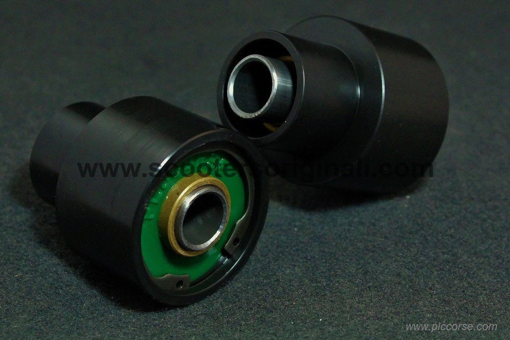 Lambretta Engine Mount / Silent Block Set - Green - PLC Corse