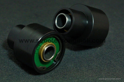 Lambretta Engine Mount / Silent Block Set - Green - PLC Corse