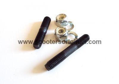 Lambretta Inlet Manifold - 125 - 175cc Stud, Nut & Washer Set - Scootopia