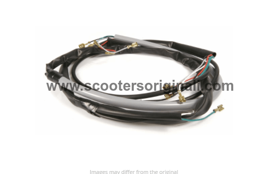 Vespa Wiring Loom / Harness - Rally 200 With Battery