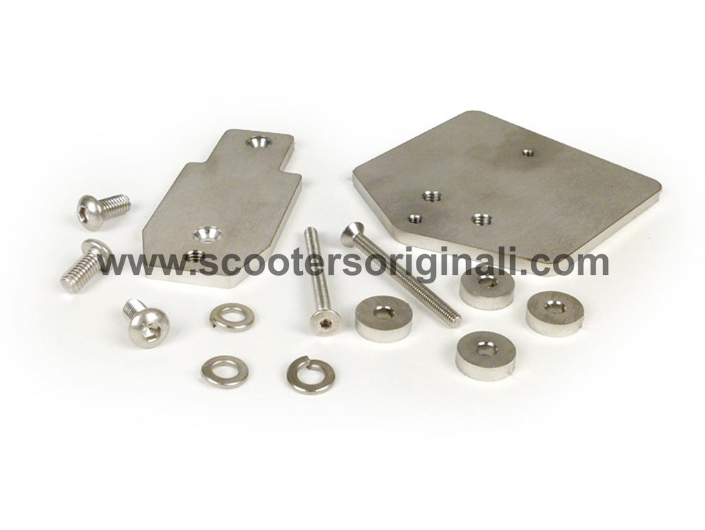 Lambretta Stainless 12v CDI & Regulator Mounting Kit - Series 3 - GP - TD-Customs