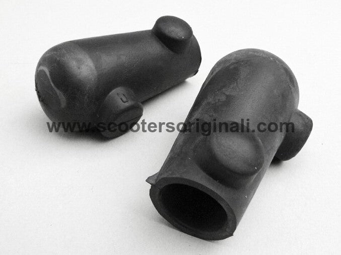 Vespa Centerstand Feet - Black - Pair - Vespas Smallframe - 20mm