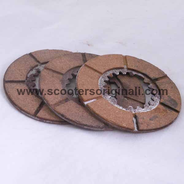 Vespa: Clutch Cork Set - 1953-54 - 3 Corks (83mm Diameter)