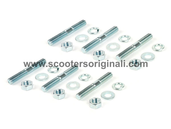 Vespa Engine Casing Bolt Set - Rally - PX - BGM Original