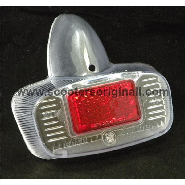 Vespa: Tail Light Lens - GS160, Vespa 150 - Clear