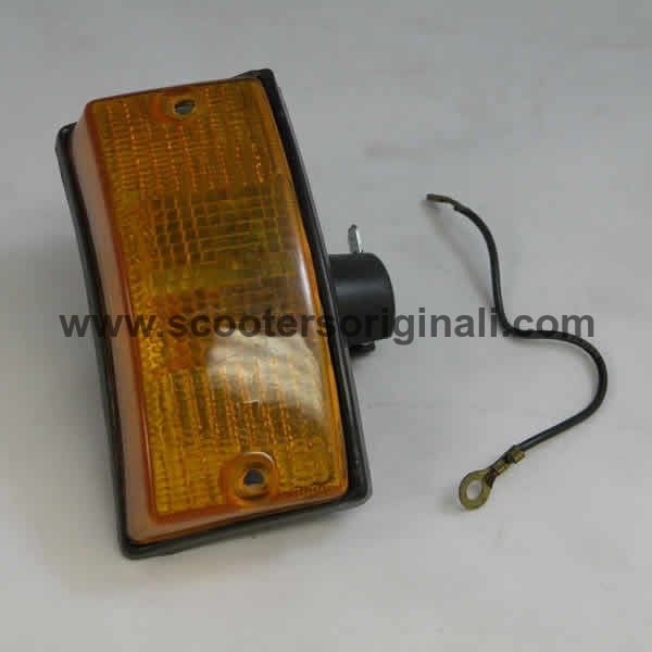 Vespa: Turn Signal Unit - Left Front - PE/PX/Stella