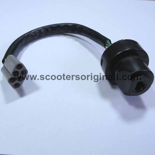Vespa: Ignition Switch - PX150E - 6 wire - Piaggio