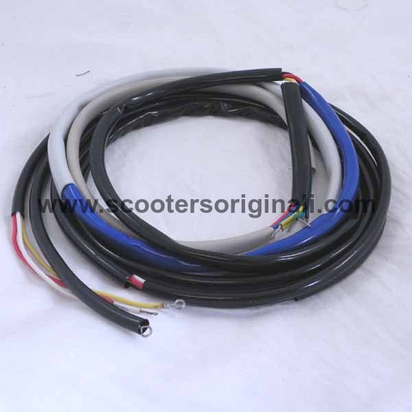 Vespa: Wiring Loom - V30 - V33T, VM1T - 1951 to 53