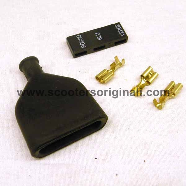 Vespa: Junction Box Kit - Femsa HT Coil - Rally 200