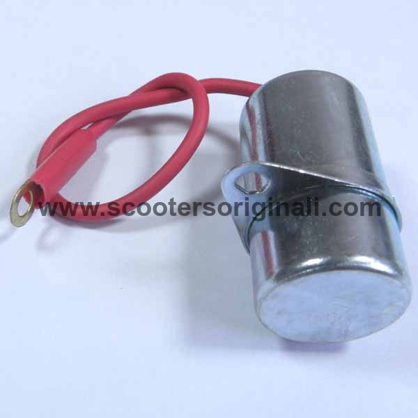 Vespa: Condenser - 1 Wire - SS90, GL - Piaggio