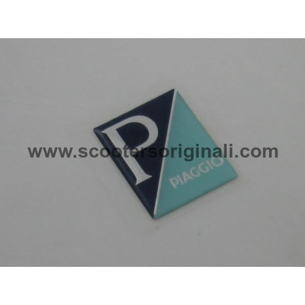 Vespa: Badge - Legshield - Piaggio Shield - Clear Plastic