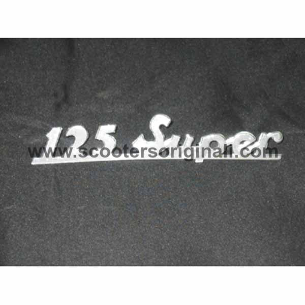 Vespa: Badge - Rear - "125 Super"