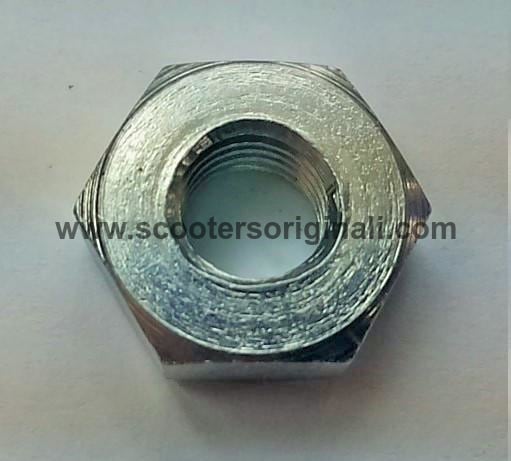 Vespa - Nut M9 x 1,25mm x 7mm - 17mm W/S for Auxiliary Shaft on Classic Vespa