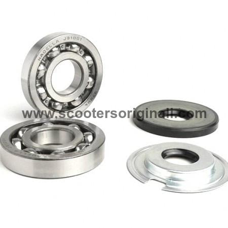 Vespa Crankshaft Bearing / Oil Seal Set - Sprint / Super - BGM