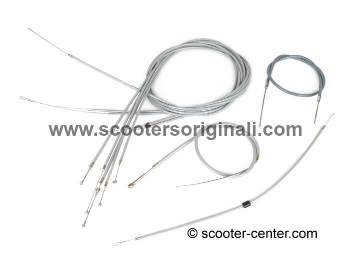 Vespa - Teflon Lined Cable Set - Rally / P/PX - BGM PRO
