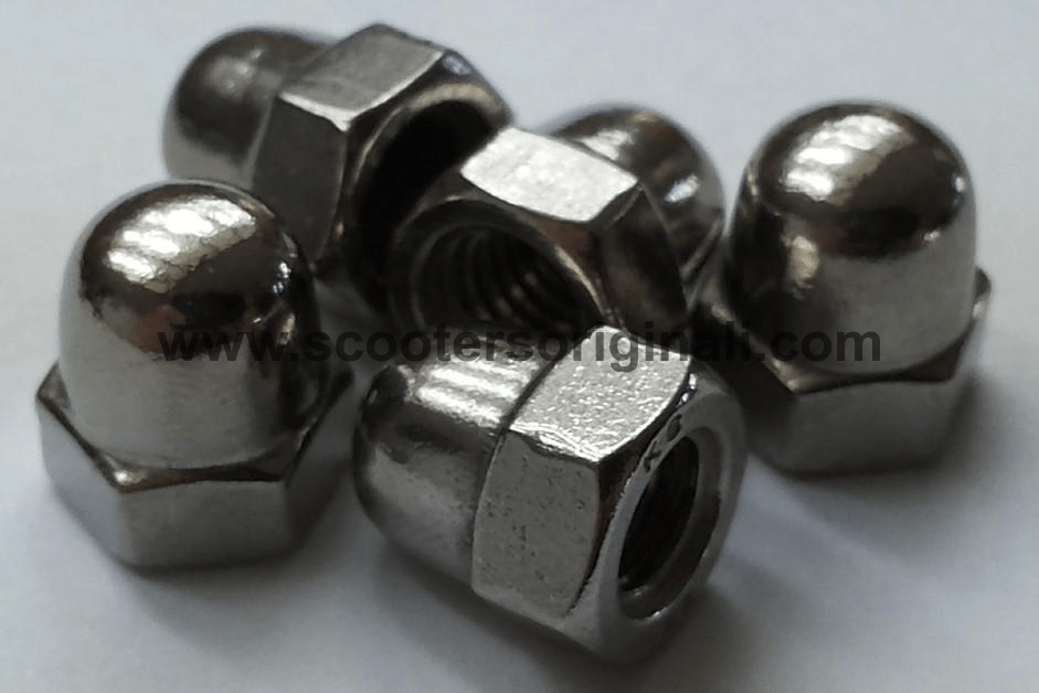 Lambretta & Vespa Hardware - Cap Nut - M6 - 6mm - Stainless