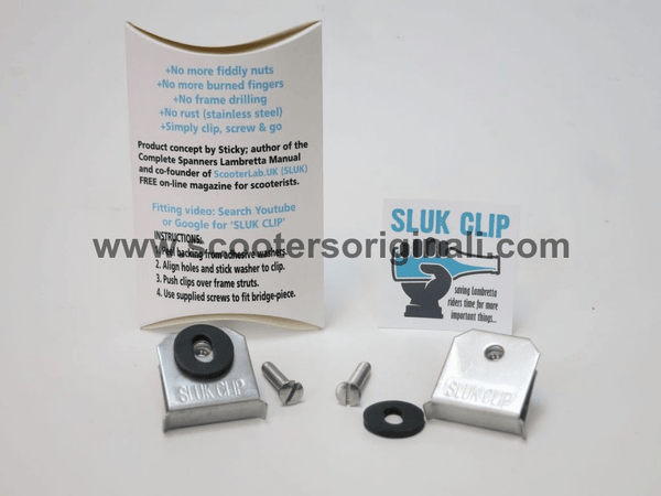 Lambretta - SLUK Clip - Bridge Fitting Kit For Lambretta S1-3 & GP