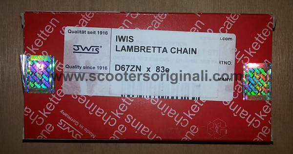 Lambretta Chain - 83 Link High Performance Chain - IWIS