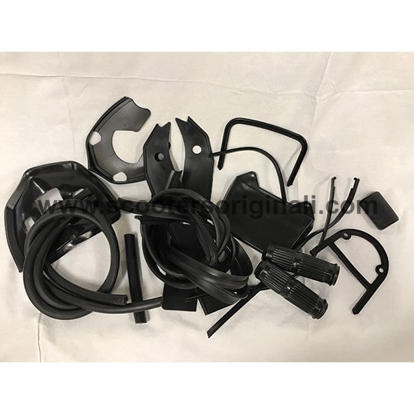Lambretta Body Rubber Kit - Series 3 - Black - TV / SX / GP - Scootopia
