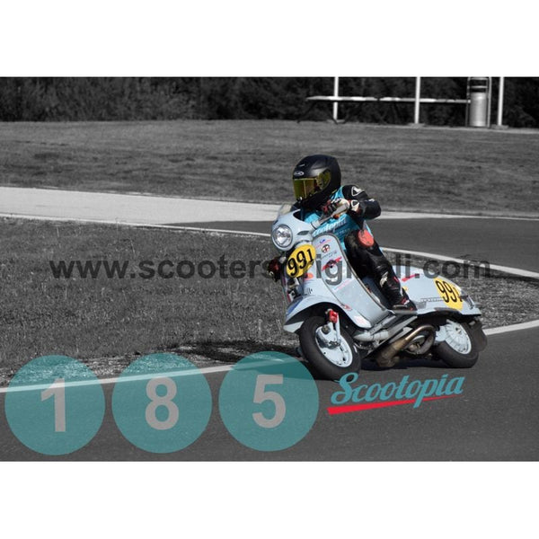 Lambretta Small Block 185cc Cylinder Kit - Scootopia