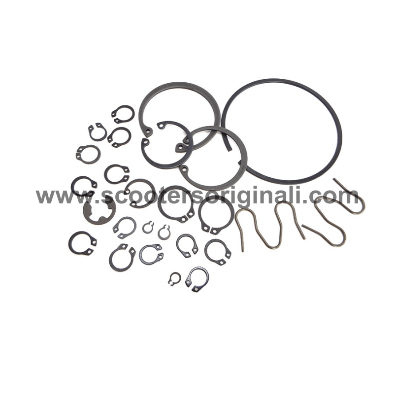 Lambretta Engine & Frame Circlip Set - All Series 1 / 2 / 3 / GP / DL - Scootopia