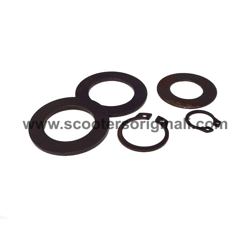 Lambretta Gear Swivel Post Circlip & Shim Set - Scootopia