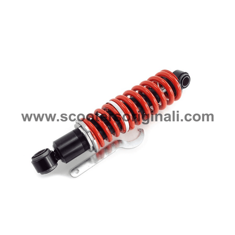 Lambretta Rear Shock - Red Adjustable - All Series 3 Models / GP / DL - Scootopia