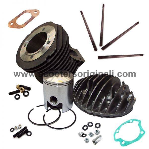 Lambretta Small Block 185cc Cylinder Kit - Scootopia