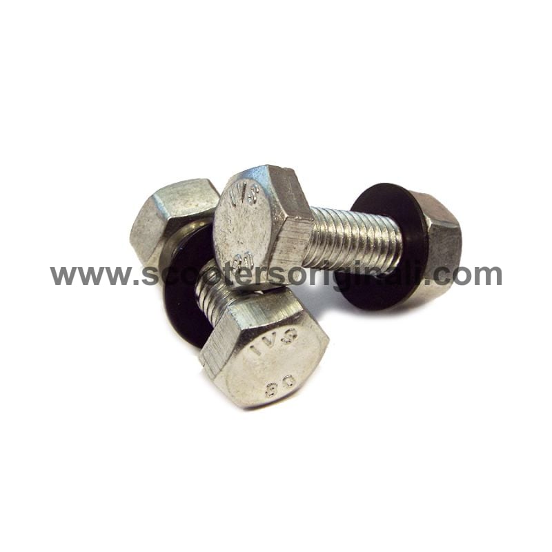 Lambretta Series 3 & GP IVS Marked Rear Frame Leg Bolt Set - Scootopia