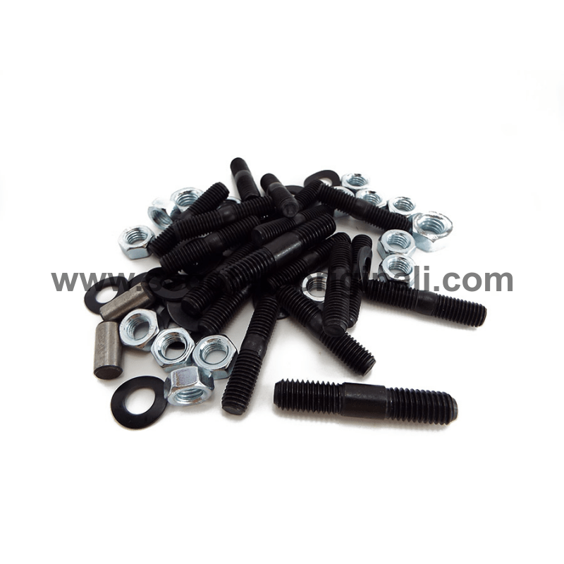 Lambretta Engine Case / Sidecase Stud, Nut & Washer Set - Scootopia
