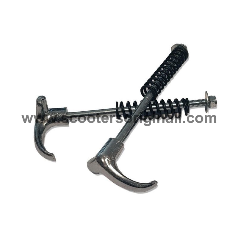 Vespa Side Panel Lock Lever Set - P Range, GS, SS, Super - Scootopia