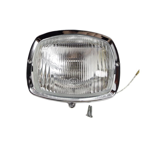 Lambretta Headlight Glass  Reflector & Rim - GP / DL - Scootopia