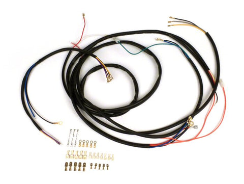 Vespa Wiring Loom / Harness AC Electronic Conversion Without Light Switch Smallframe ' Largeframe - BGM