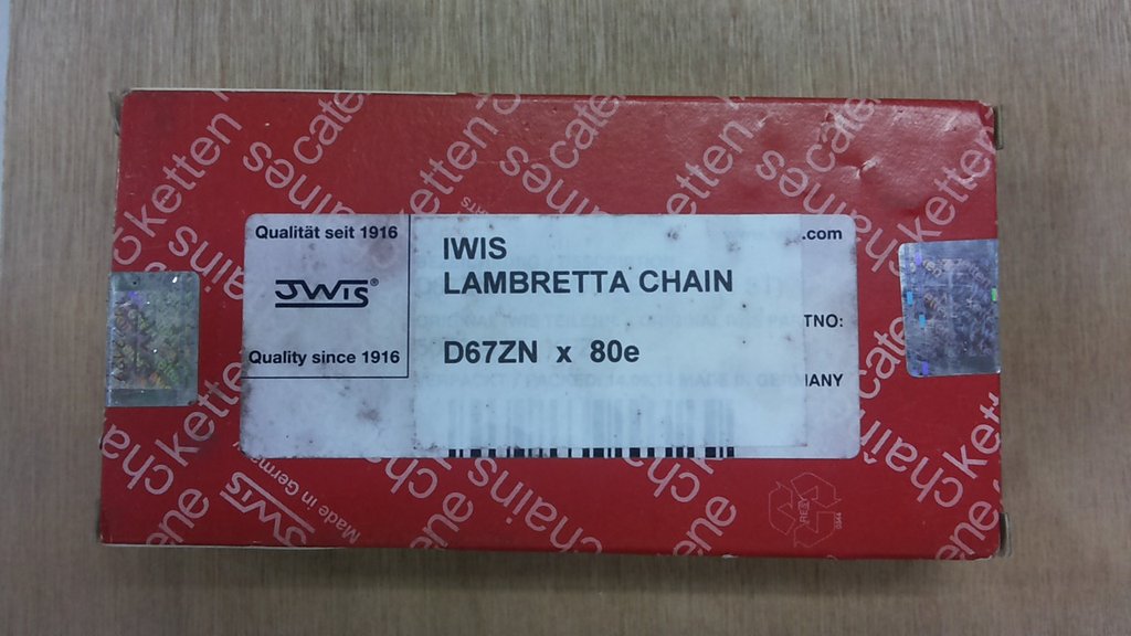 Lambretta Chain - 80 Link High Performance Chain - IWIS