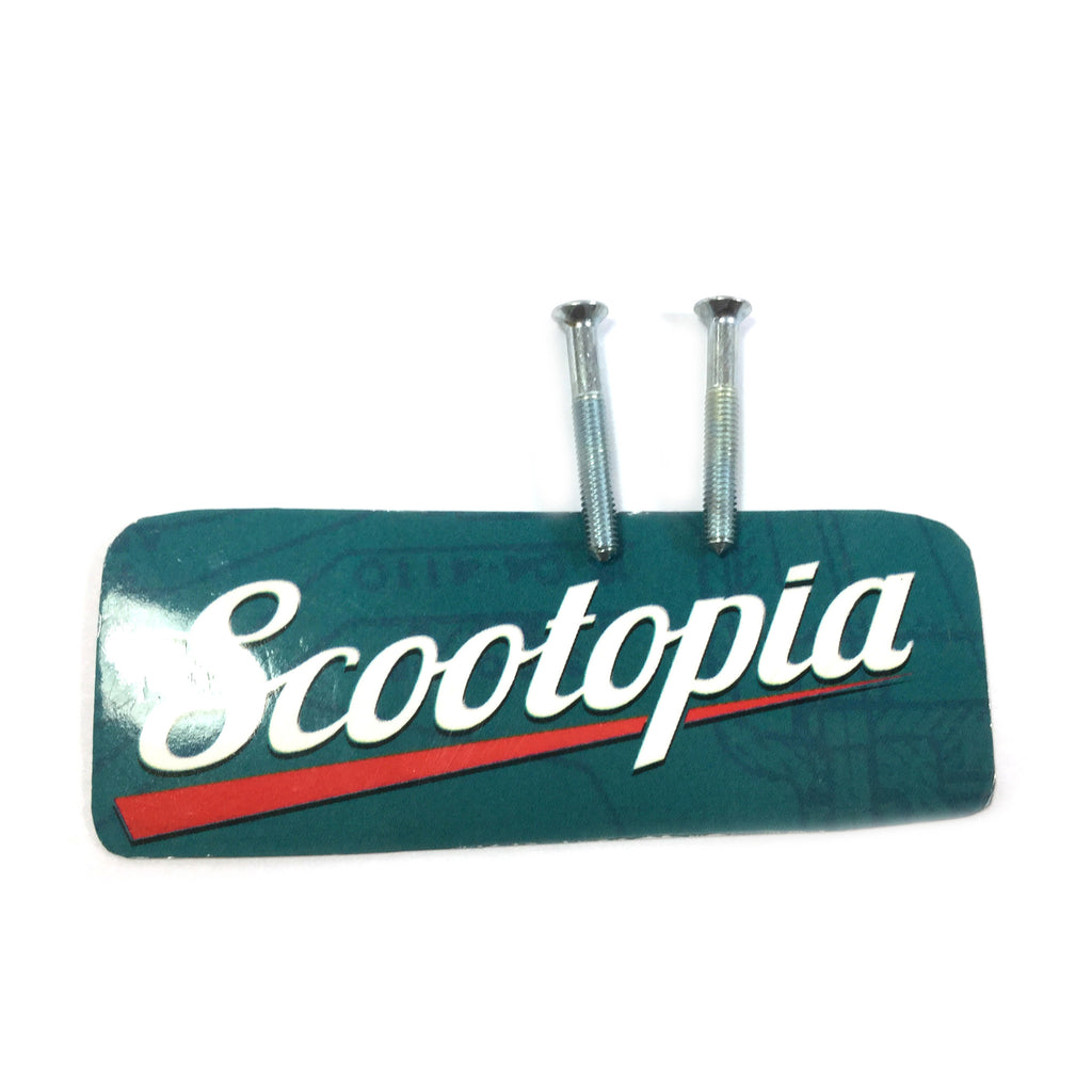 Lambretta Headlight Rim Screw - GP / DL - Set / 2 - Scootopia