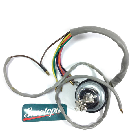 Lambretta Ignition Switch - 6 Pole AC - Scootopia