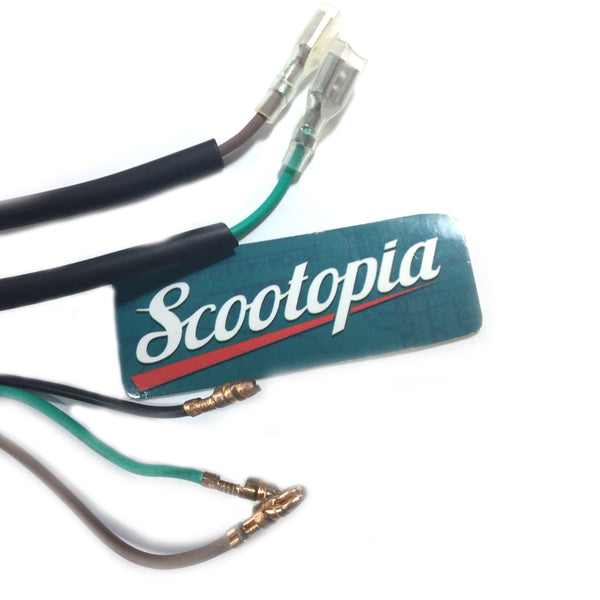 Lambretta Wiring Loom - Electronic Ignition - Black - Scootopia