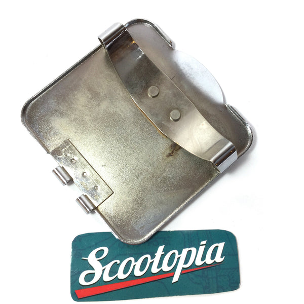 Lambretta Tank Lid Flip Cover - Metal - Series 1 / 2 / 3 / Serveta - Scootopia