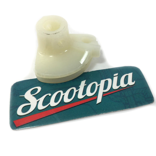 Lambretta Pulley - Throttle, White Plastic - GP - Scootopia