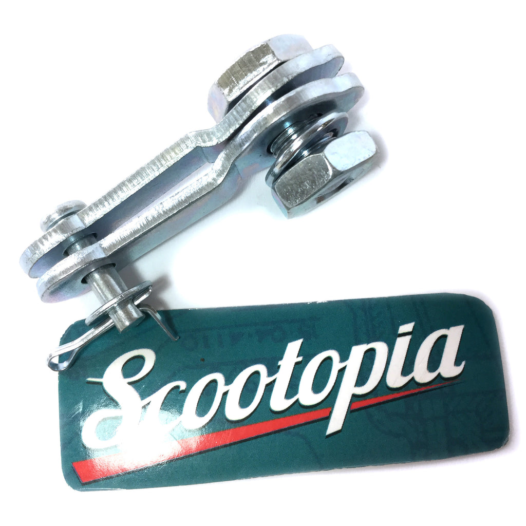 Lambretta Rear Brake Cable Clamp Plate Kit - Scootopia
