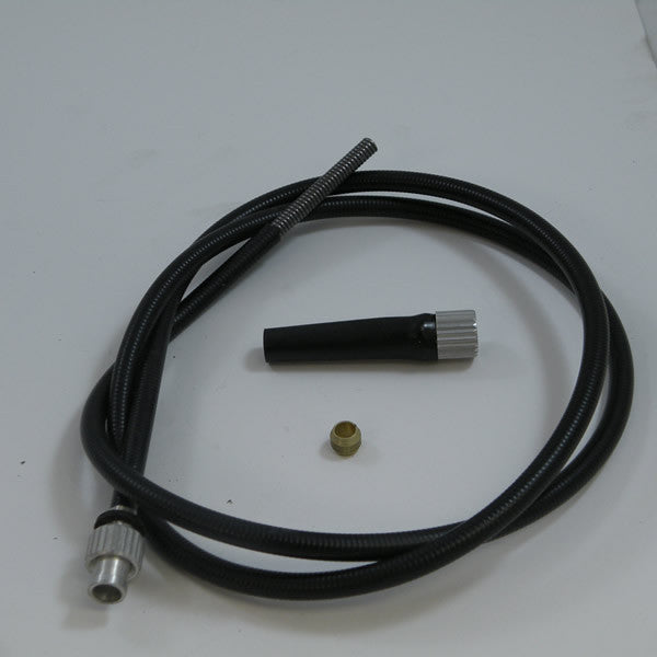 Lambretta: Speedometer Cable - Series 3 Black - Italian
