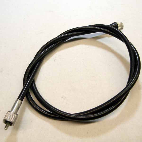 Lambretta Speedo Cable - Indian Reproduction Speedometers - Black