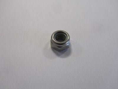 Lambretta Wheel Rim Nut - Open Nyloc - 13mm Socket - Stainless - Scootopia